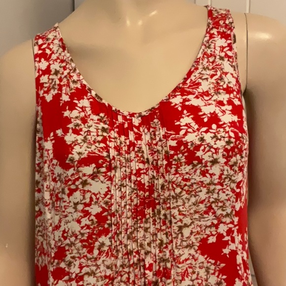J Jill Women’s Red Shift Dress Size 10P - Picture 2 of 9